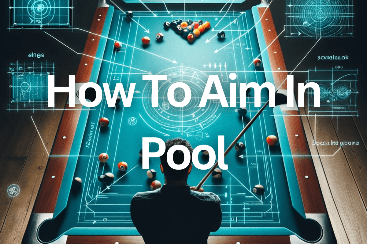 Aiming in pool