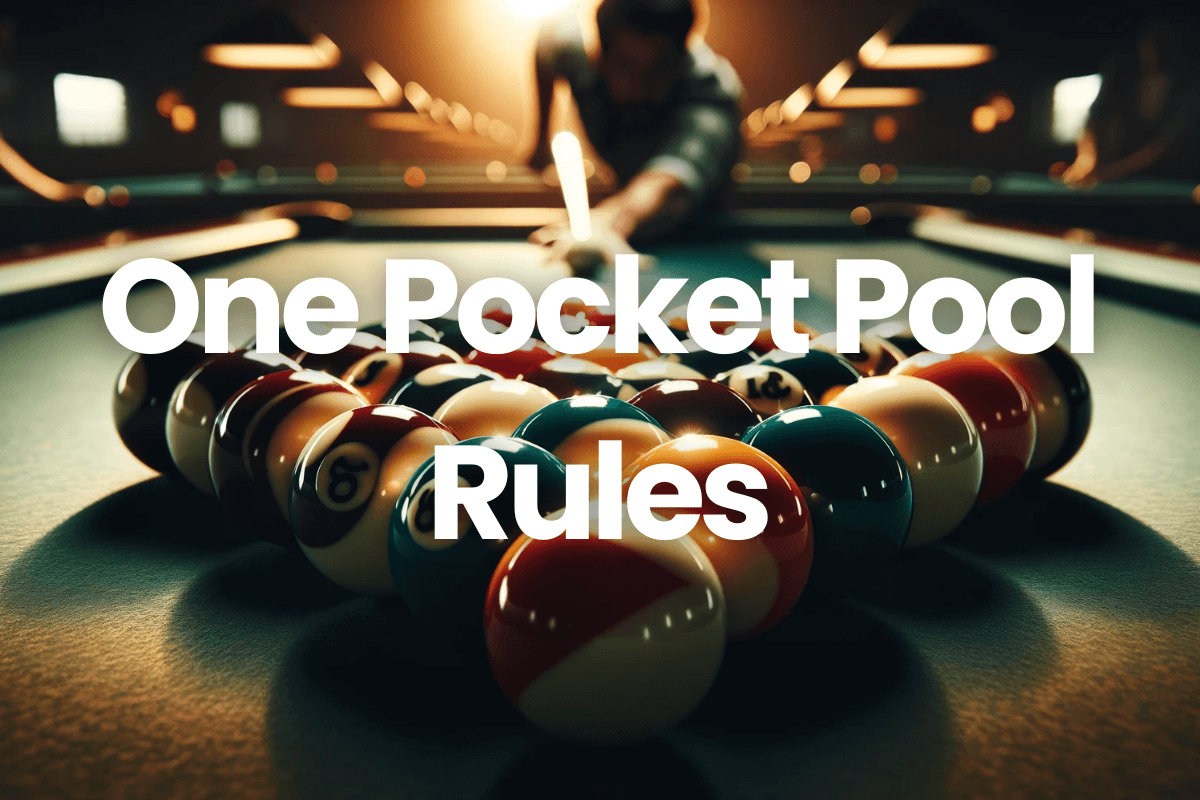 One Pocket Rules