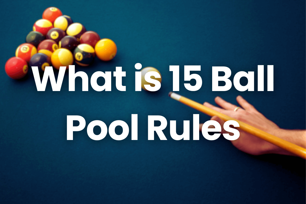 15 Ball Pool Rules