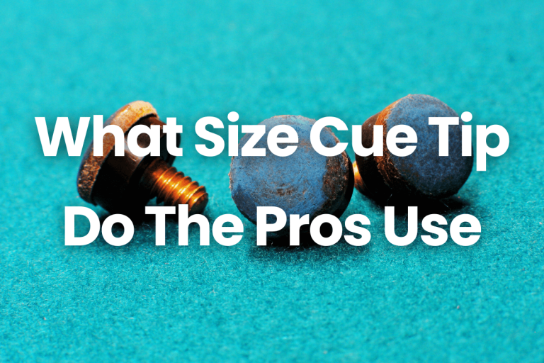 Unlock the Secrets of Perfect Cue Tip Sizes for Snooker and Pool (2024)
