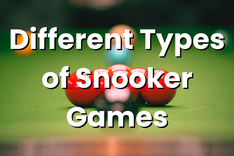 How to Play 6 Different Types of Snooker Games: Expert Tips