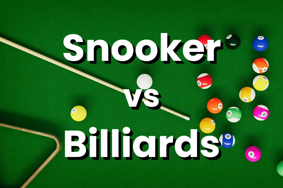 Snooker vs Billiards